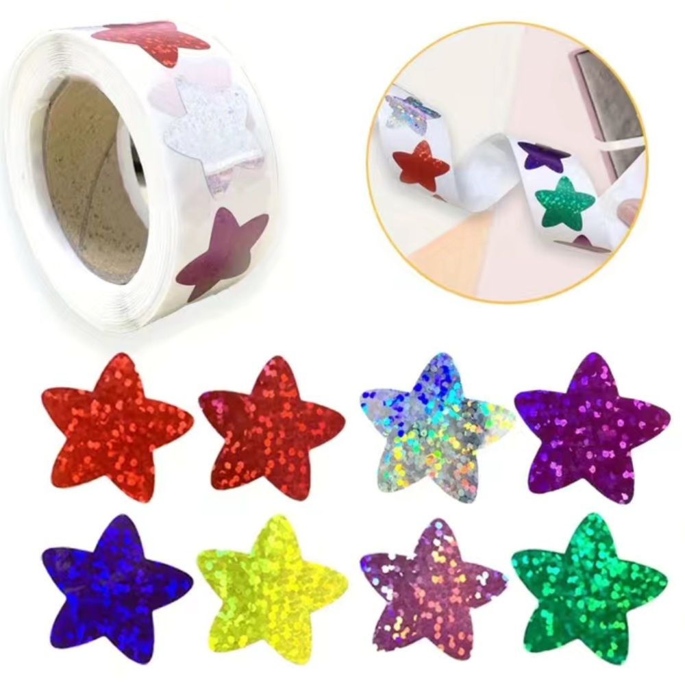 Stars Stickers 500 count New